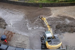 Les fortes précipitations de vendredi à mardi matin ont causé d'importants dégâts au Tessin. (Photo d'archives)